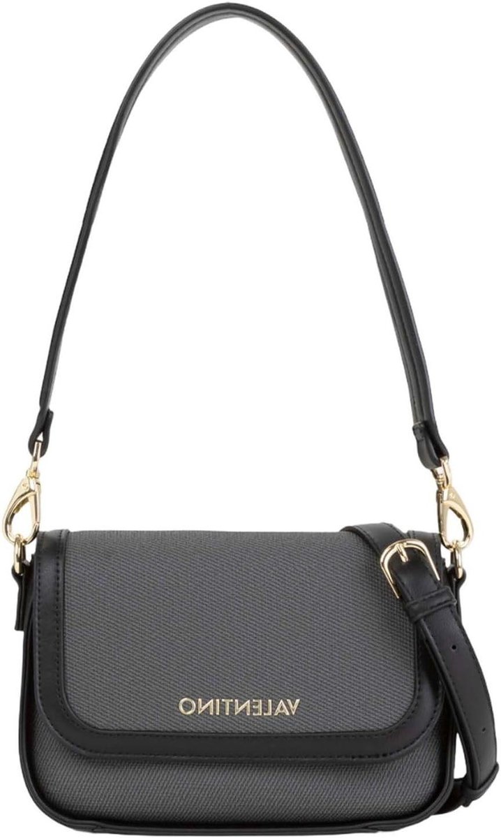 Schoudertas - Handtas Dames - Dagelijks Gebruik - Stijlvol Design - 22 cm Breed - Zwart