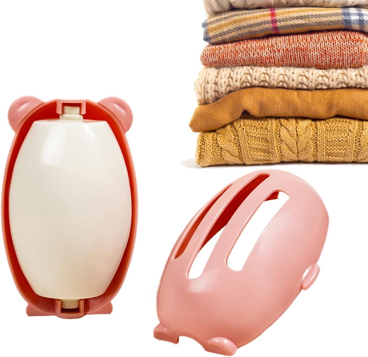 Plakroller Huisdierharen - Lintroller Verwijderaar - Kleding Reinigen - Herbruikbaar Water Spoeling - 10x7cm - Roze