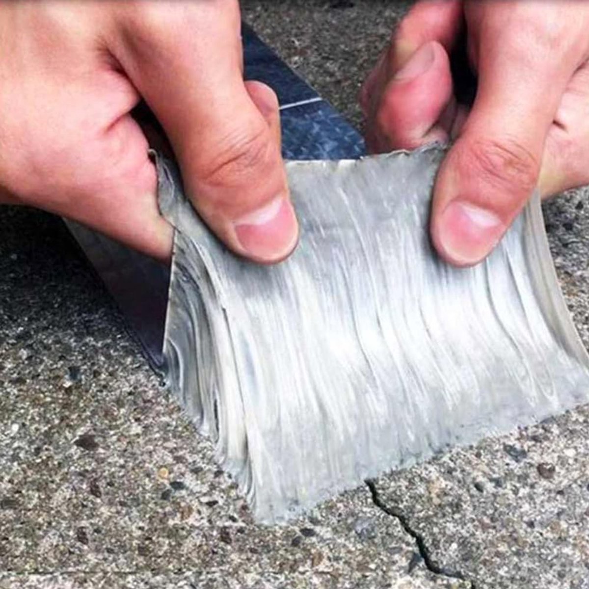 Aluminium Tape - Aluminium - 5 cm x 100 cm x 1 mm - Zeer Sterke Waterdichte Tape met Butylrubber - Voor Reparaties
