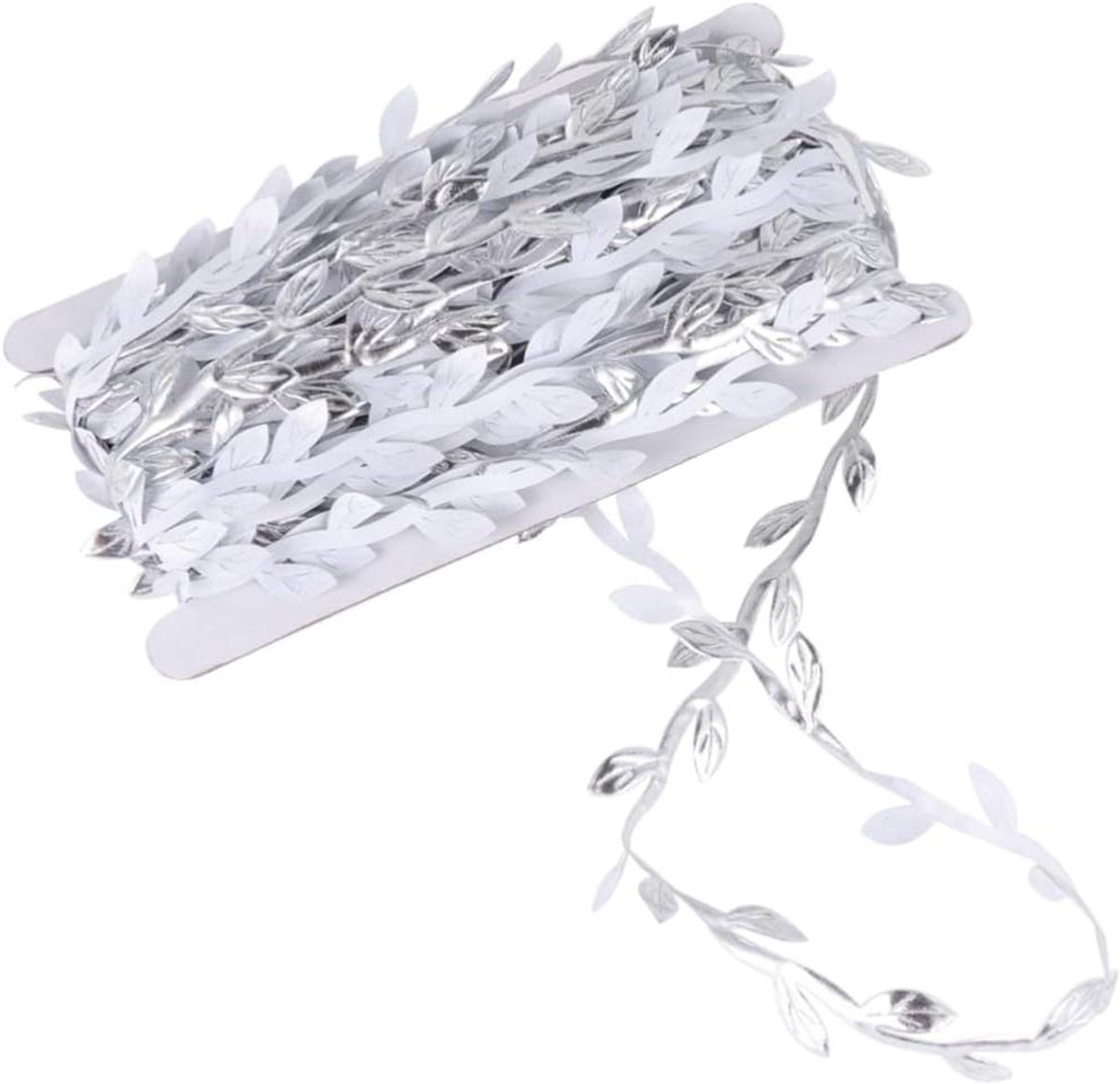 Hangende Nepplant - Kunstige Wijnrank - Huis Decoratie - Levenschte Bladeren - 20 Meter - Zilver