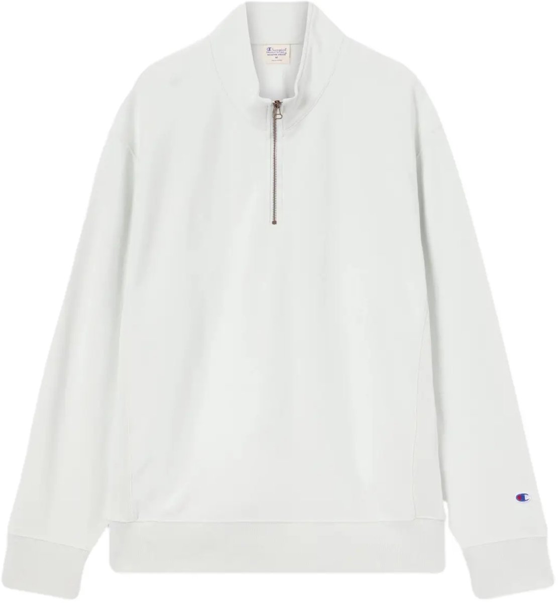 Sweater met halve rits Champion Grijs