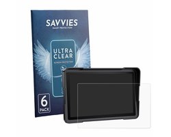 Savvies - Screenprotector voor Atovanka Motorrad Carplay 7" - Folie Beschermfolie transparant 6 Stuks