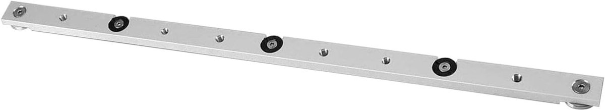 Aluminium T-Slot Zaaggeleider voor Tafelszaag, Ideaal voor Houtbewerking, DIY Projecten en Precisie Snijden (450mm)