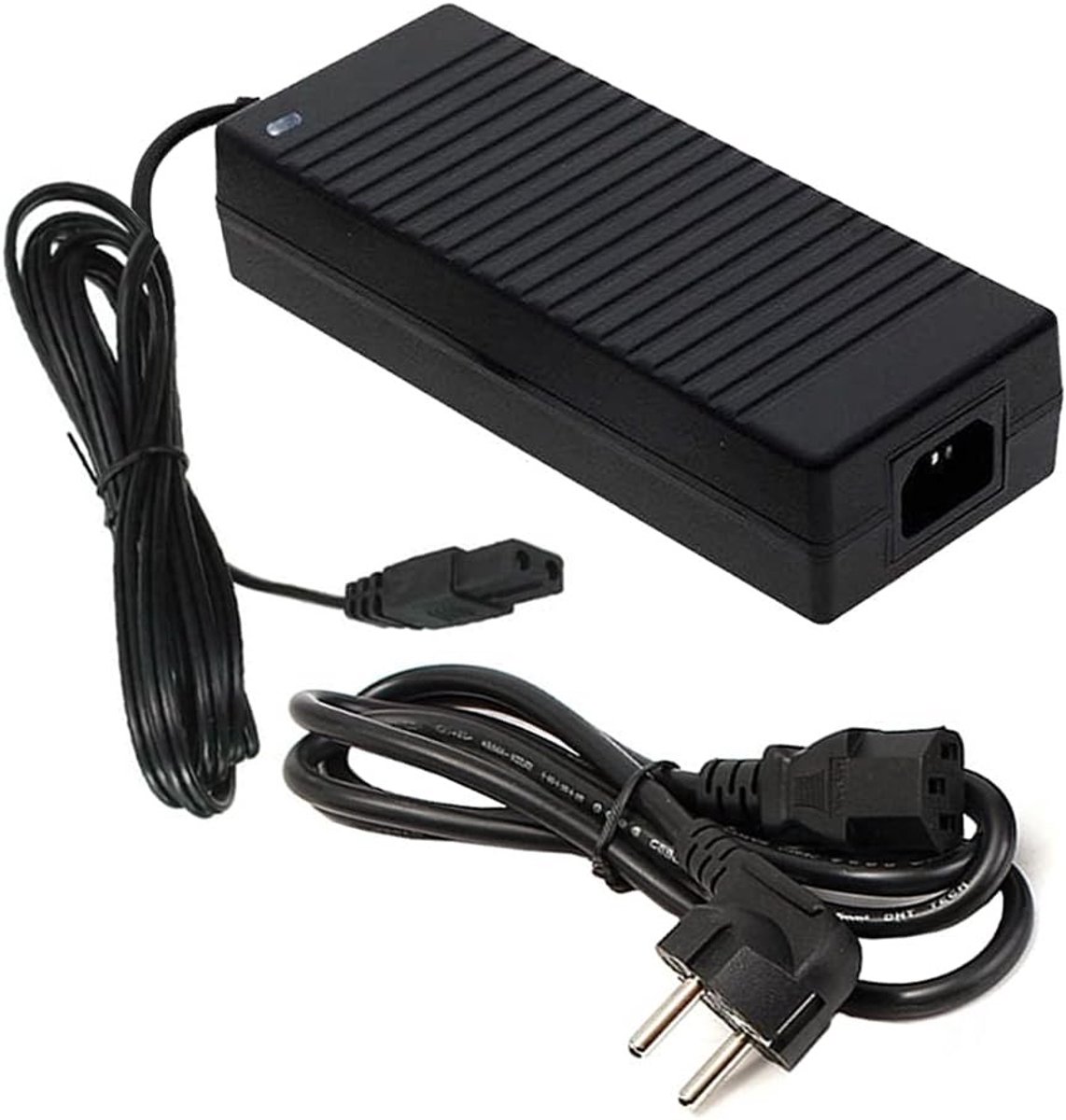 Spanningsomvormer 230V naar 12V DC - EU-stekker - 10A - Voeding voor Autokoelkast en 12V Apparaten