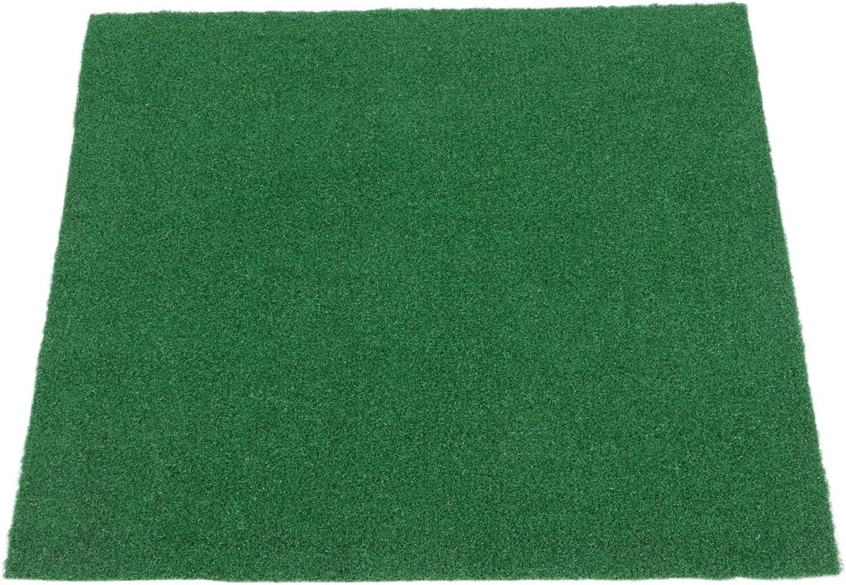 Kunstgras Vierkant - Nepgras Mat - Putdeksel Bedekken - Weerbestendige Constructie - 61x61 cm - Groen