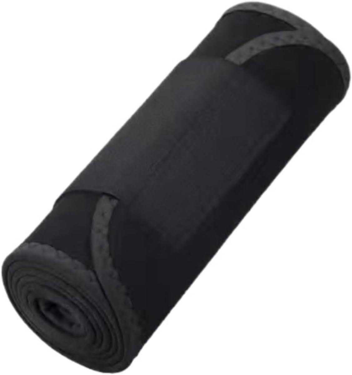 Taille Trainer - Zweetband Buik - Verhoogt Transpiratie - Onzichtbaar Onder Kleding - 110x20CM - Zwart