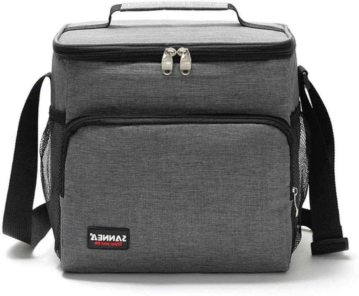 Isolatie tas - Picknick tas - Lunch bewaren - Lekvrije voering - 38 x 265 cm - Zwart