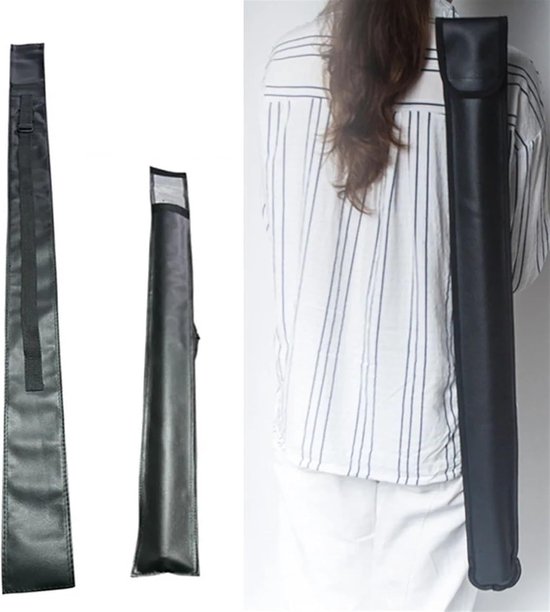 Biljartkeu Tas - Keuhoes Snooker - Keu Beschermen - Verstelbare Schouderriem - 78 cm - Zwart — afbeelding 4