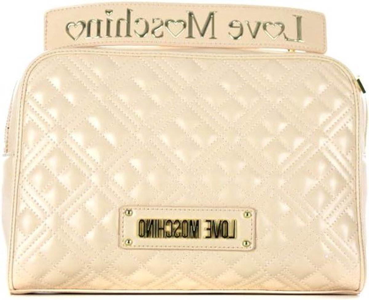 Dames Handtas - Schoudertas Top-Handle - Dagelijks Gebruik - Gepolsterd PU Nappa Leer - Niet gespecificeerd - Beige
