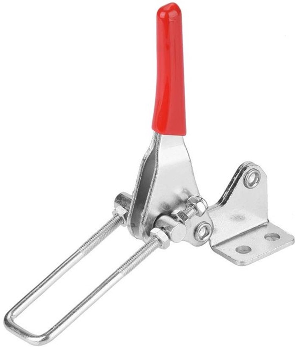 Toggle Clamp 90 Graden - Gegalvaniseerd IJzer - Snelle Bevestiging - Voor Lassen/Riveteren - Veilig Ontwerp - Klanttevredenheid Garantie - Klem