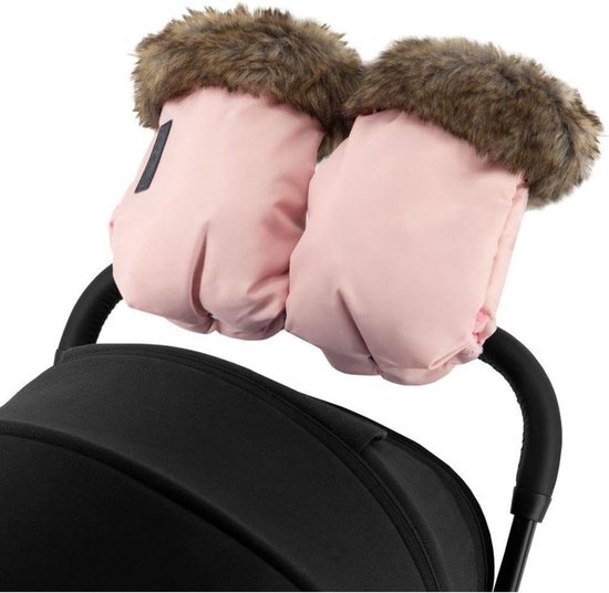 Handwarmer Kinderwagen - Moffen Pram - Warme Handen - Waterafstotend Winddicht - 21 x 17 x 8 cm - Zwart — afbeelding 3