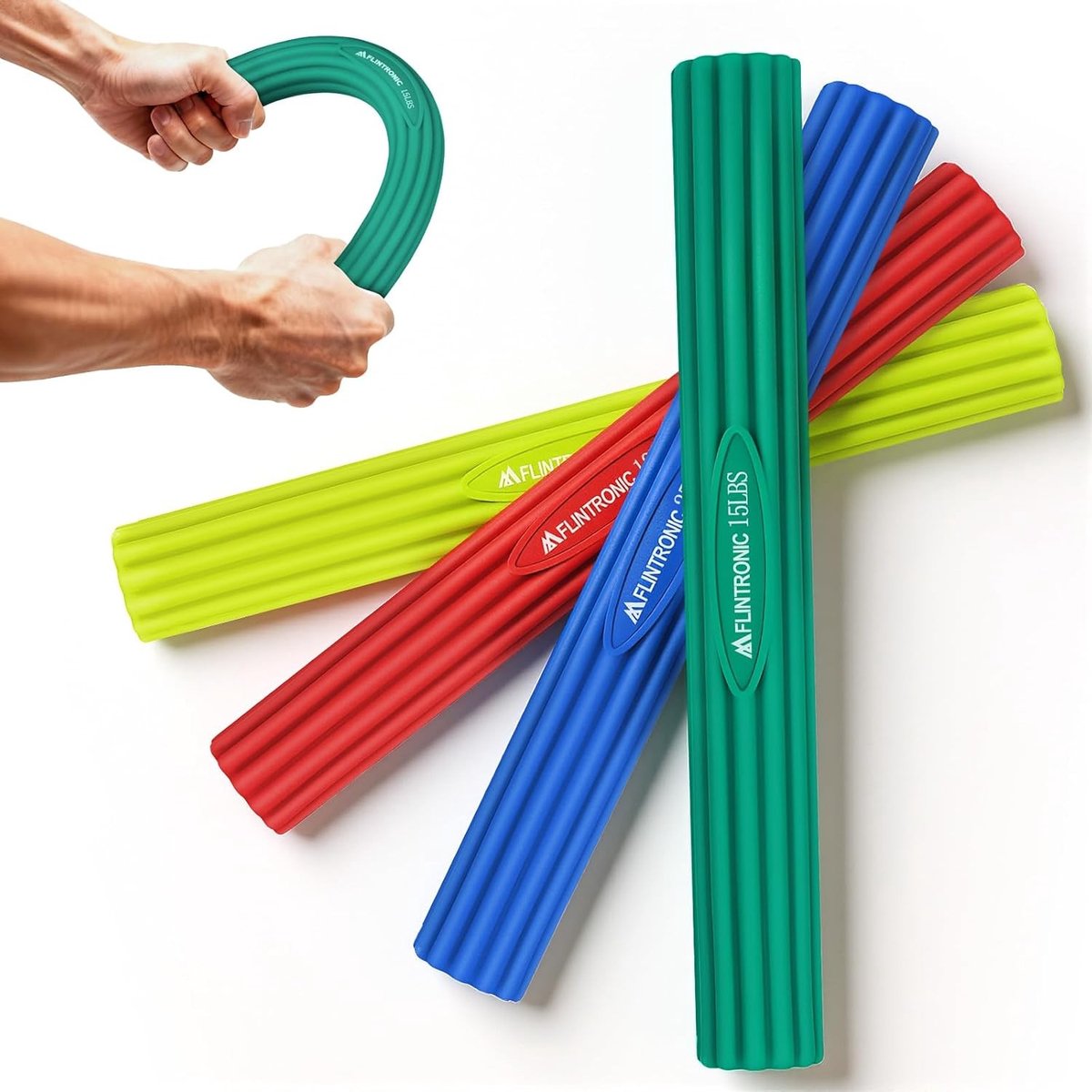 Fitness Weerstandsbar voor Gripkracht, Elleboog, Pols en Onderarm Training - Pijnverlichting bij Tenniselleboog en Golfelleboog