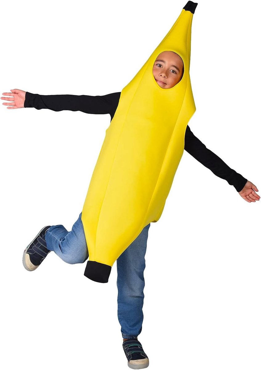 Lichtgewicht en Comfortabel Kindercostuum voor Halloween en Carnaval - Grappige Fruit Outfit voor Schoolactiviteiten en Feestjes