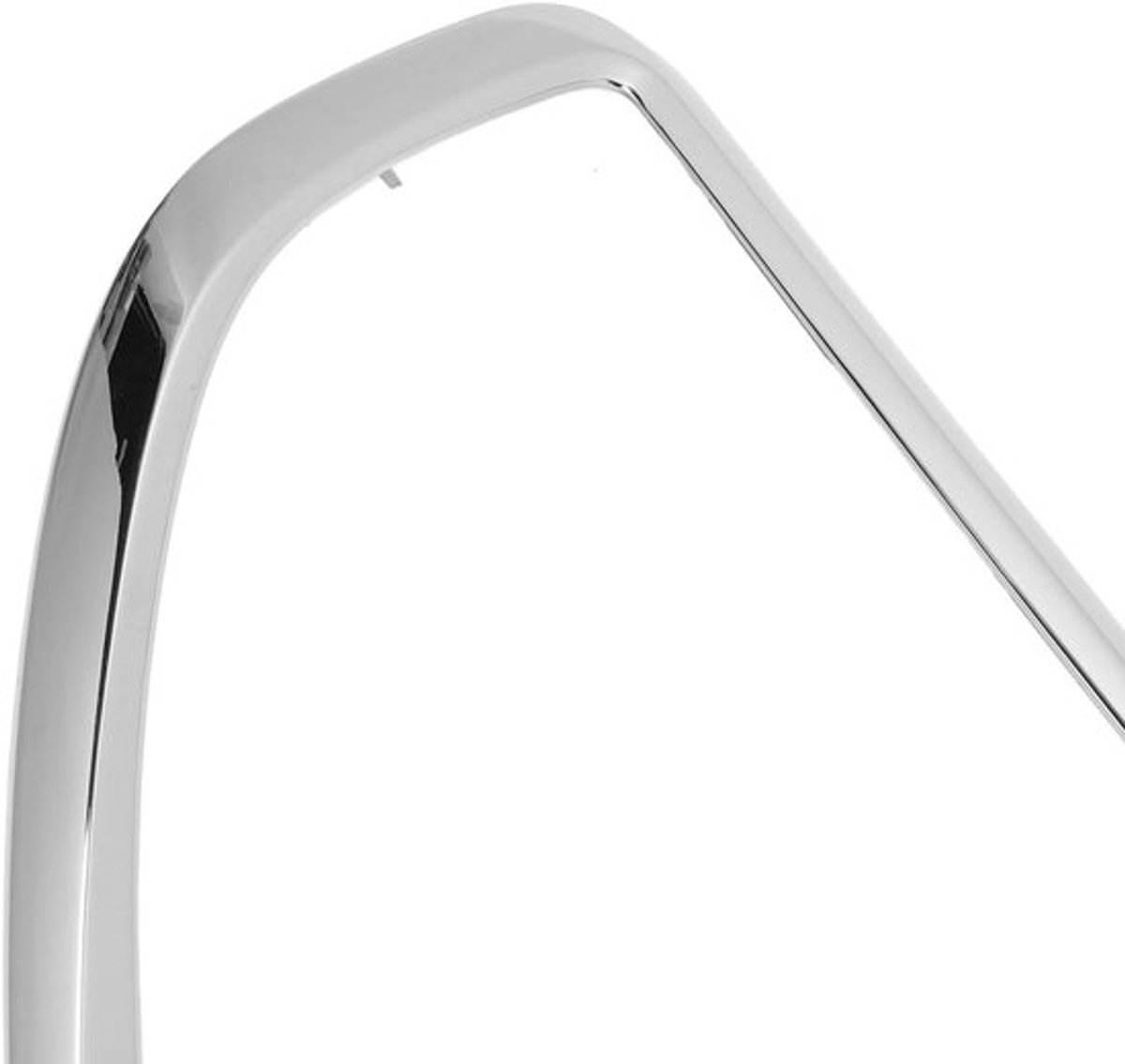Bumper Grille Trim voor 208 2012-2015, Chromen Afwerking, Beschermende Bumperafdekking, Eenvoudige Installatie, ABS-materiaal, Hoge Sterkte, Auto Accessoires, Bumper Bescherming, Stijlvolle Upgrade