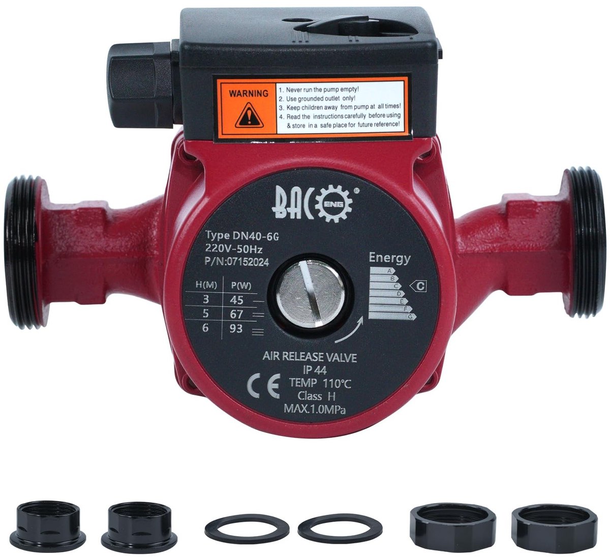 Omgoods - Circulatiepomp voor Centrale Verwarming 220V
