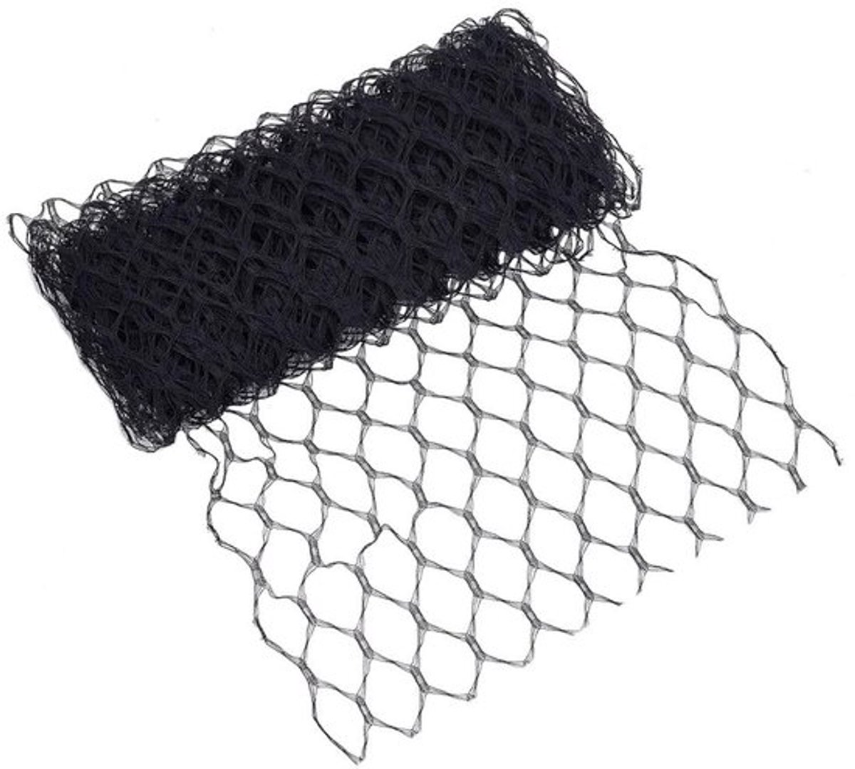 Sluier 3,65 m - Hoofdband - Bruid - Decoratie - Nylon - Ruitvormige gaasstructuur - Verstelbaar - Hoofdtooi