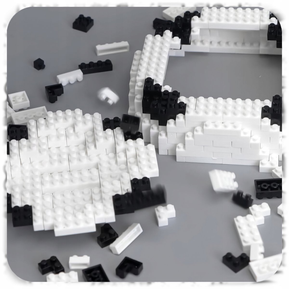 Markless 3D-voetbalbouwstenenset - 800 elementen