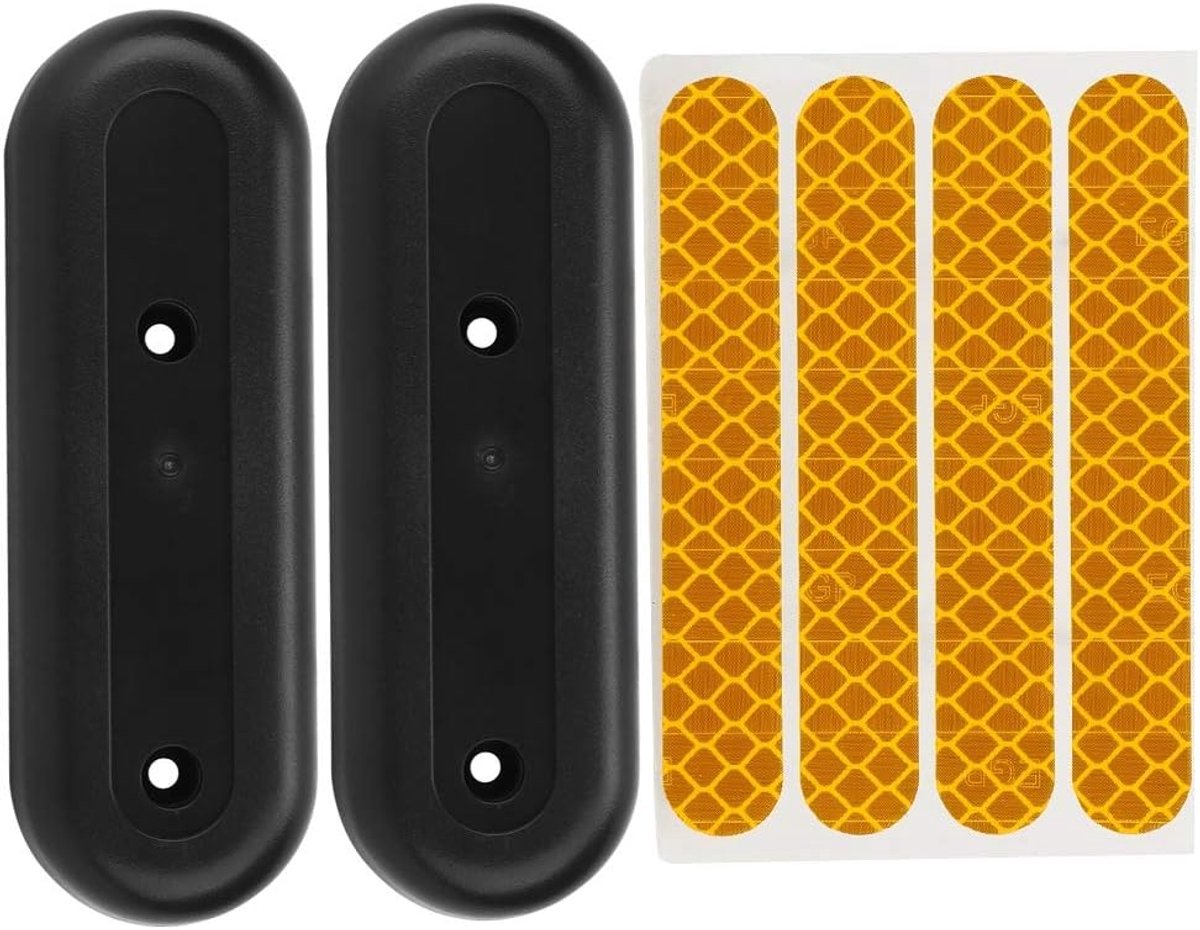 Achterwiel Hubs Cap, beschermende scooter hub cover met reflecterende stickers, durable en multifunctioneel voor kinderen, jongeren en volwassenen bij straat- en mountainbikes