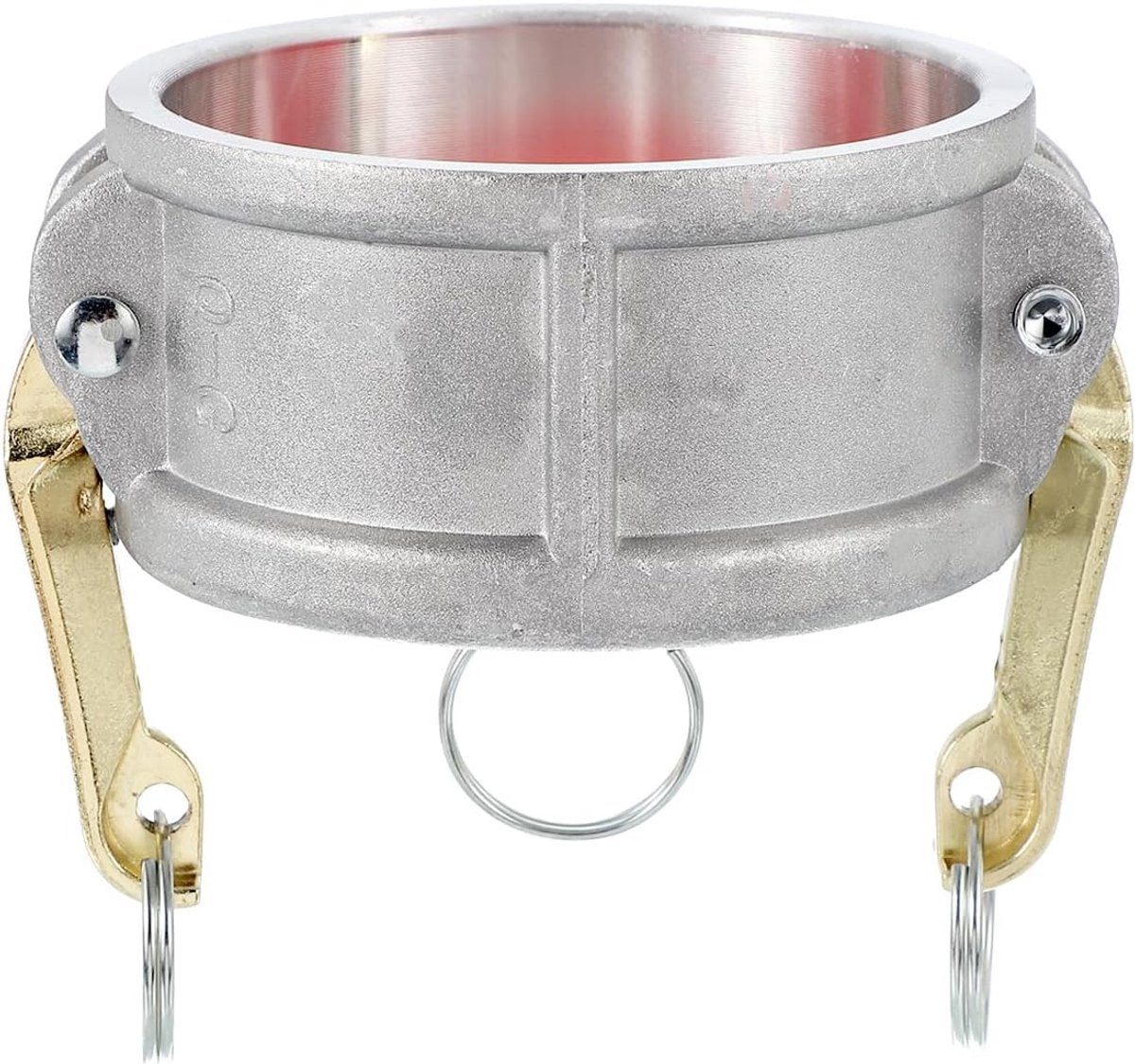 1 pak 3 inch aluminium nokvergrendelingsfittingen - mannelijke adapter x vrouwelijke NPT-draad, snelkoppeling nokvergrendeling slangmontage, corrosiebestendig (deel DC Cam groeftype)