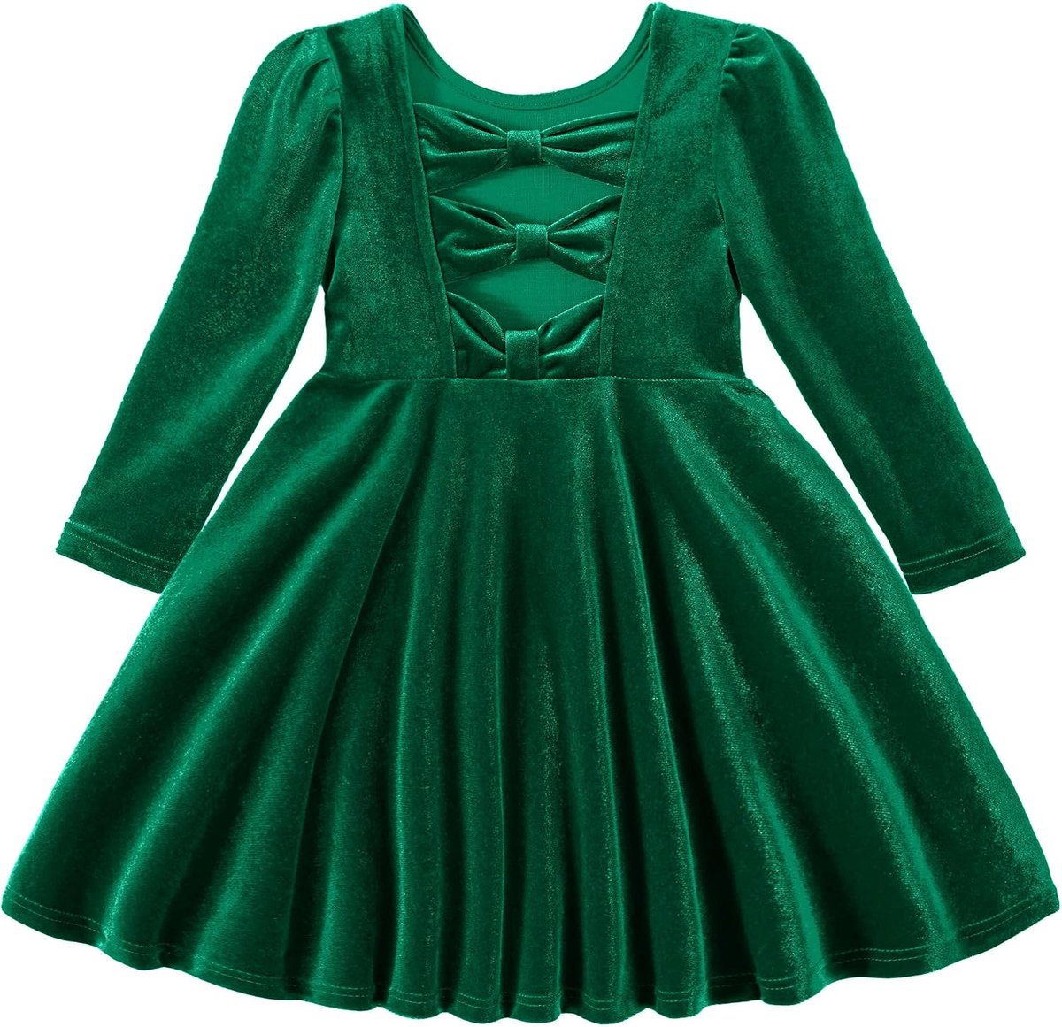 Fluwelen jurk voor meisjes, prinsessenjurk voor meisjes, pasgeborenen, lange mouwen, herfst, winter, elegante jurken voor verjaardagsfeesten, bruiloften, formele gelegenheden