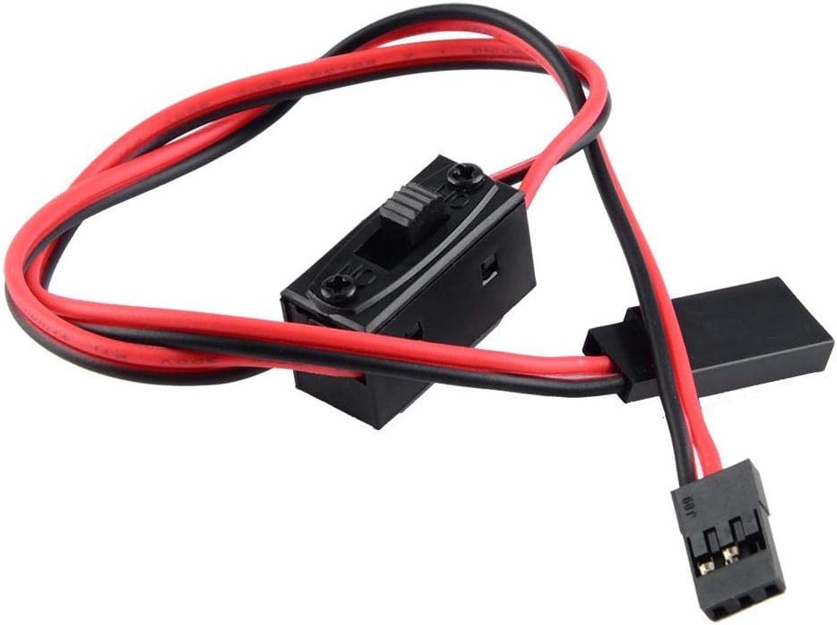 Servokabel, Lichtsteuerung, Netzschalter, Weiblicher Stecker, RC Modellauto, Boot, Lenkmotor, Außenbaustecker, universal anwendbar, für Hobbyisten, Profis und Enthusiasten