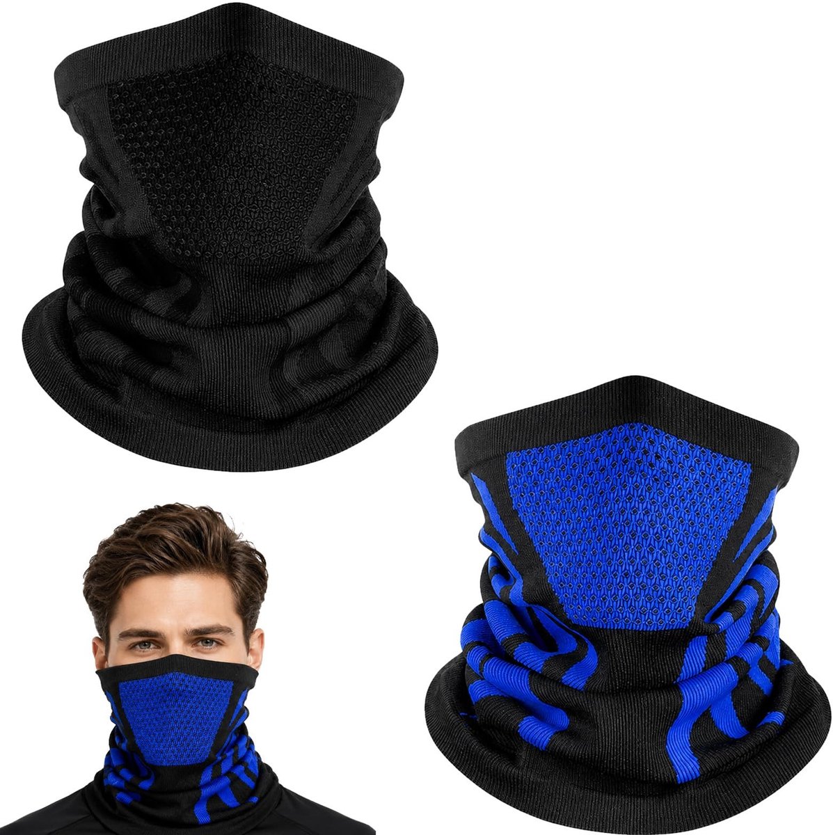 SolidKeus - Multifunctionele Buishoofdband voor Winter Ski en Nekwarmte