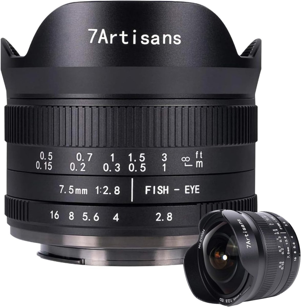 SolidKeus - 7.5mm F2.8 II Fisheye Lens voor Sony E Camera