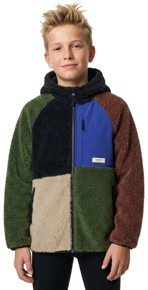 Element Wolfe Sherpa Fleece Jas Veelkleurig 16 Years Jongen