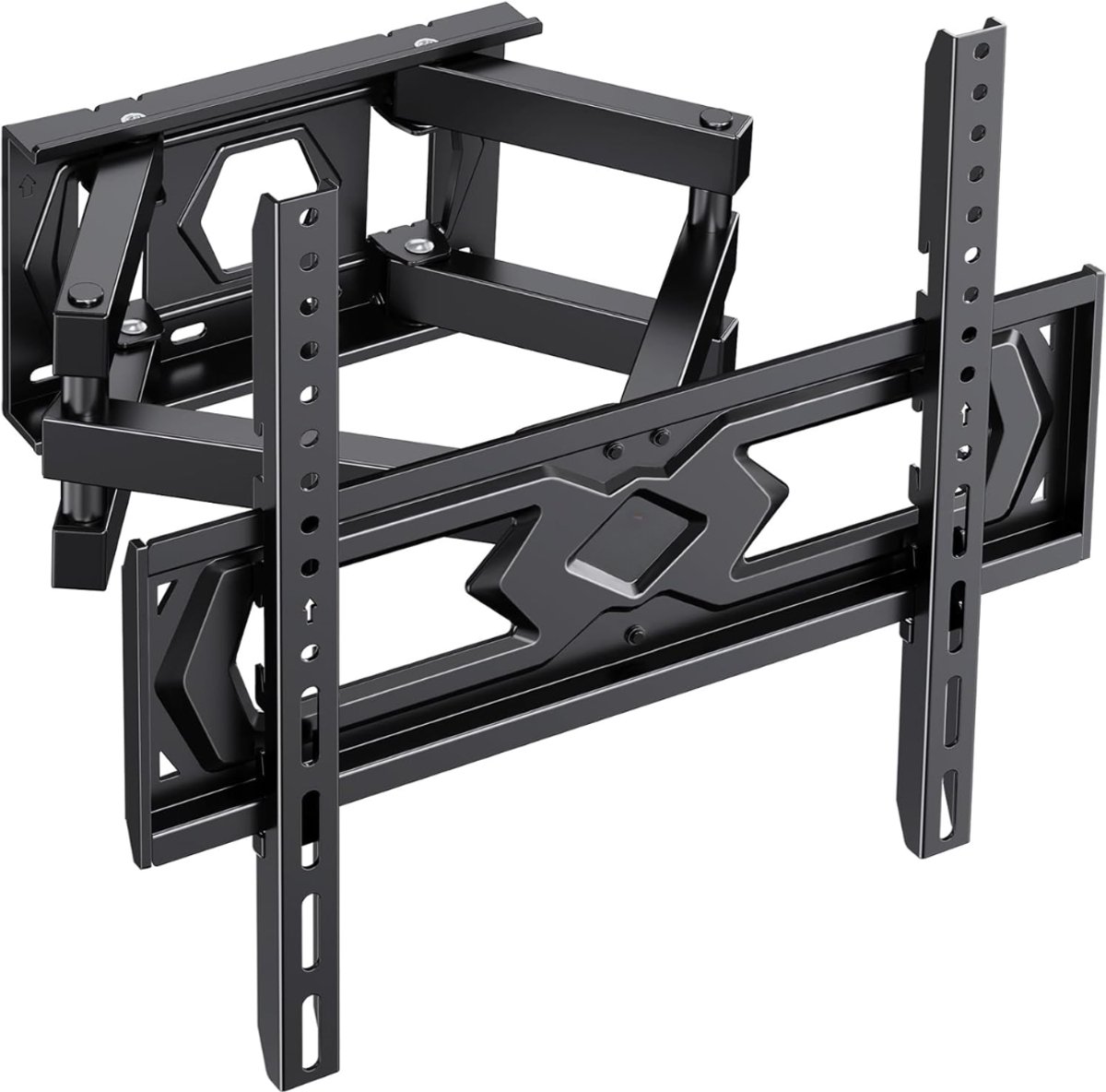 Ploutos® TV Beugel - Flexibele Televisie Beugel - TV Beugel Draaibaar en Kantelbaar - Zwart - 17cm x 8cm x 45cm