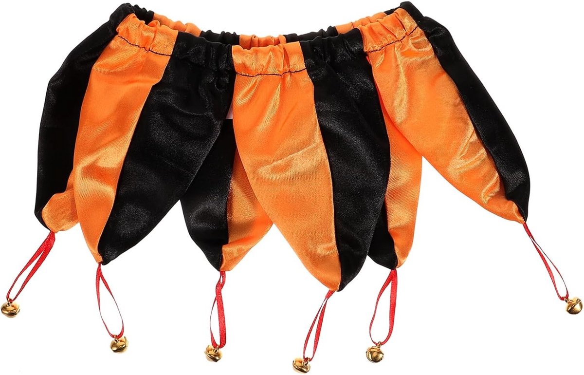 Decoratieve Elastische Halsband voor Kittens en Katten - Clown Stropdas Kostuum voor Feestdagen en Dagelijks Gebruik