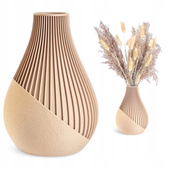 Onbreekbare Vaas 20cm - Boho Woondecoratie, Scandinavisch Design