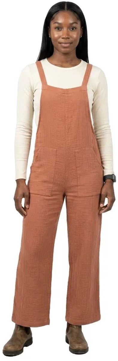 Billabong Pacific Time Mouwloze Overall Bruin M Vrouw