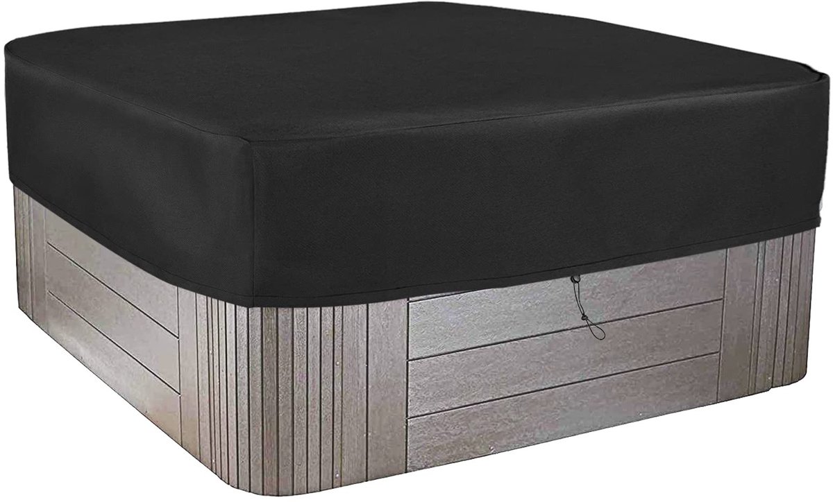 SolidKeus - Waterdichte Beschermhoes voor Hot Tub 220 x 220 x 25 cm