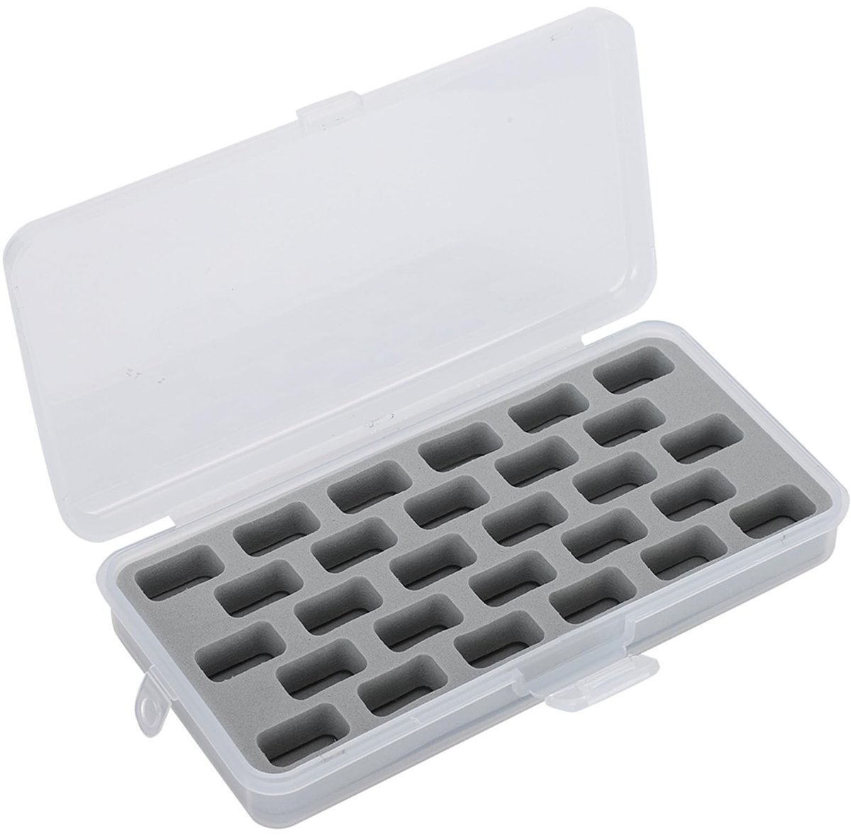 SolidKeus - Doorzichtige Naalden Organizer met 28 Slots voor Garens