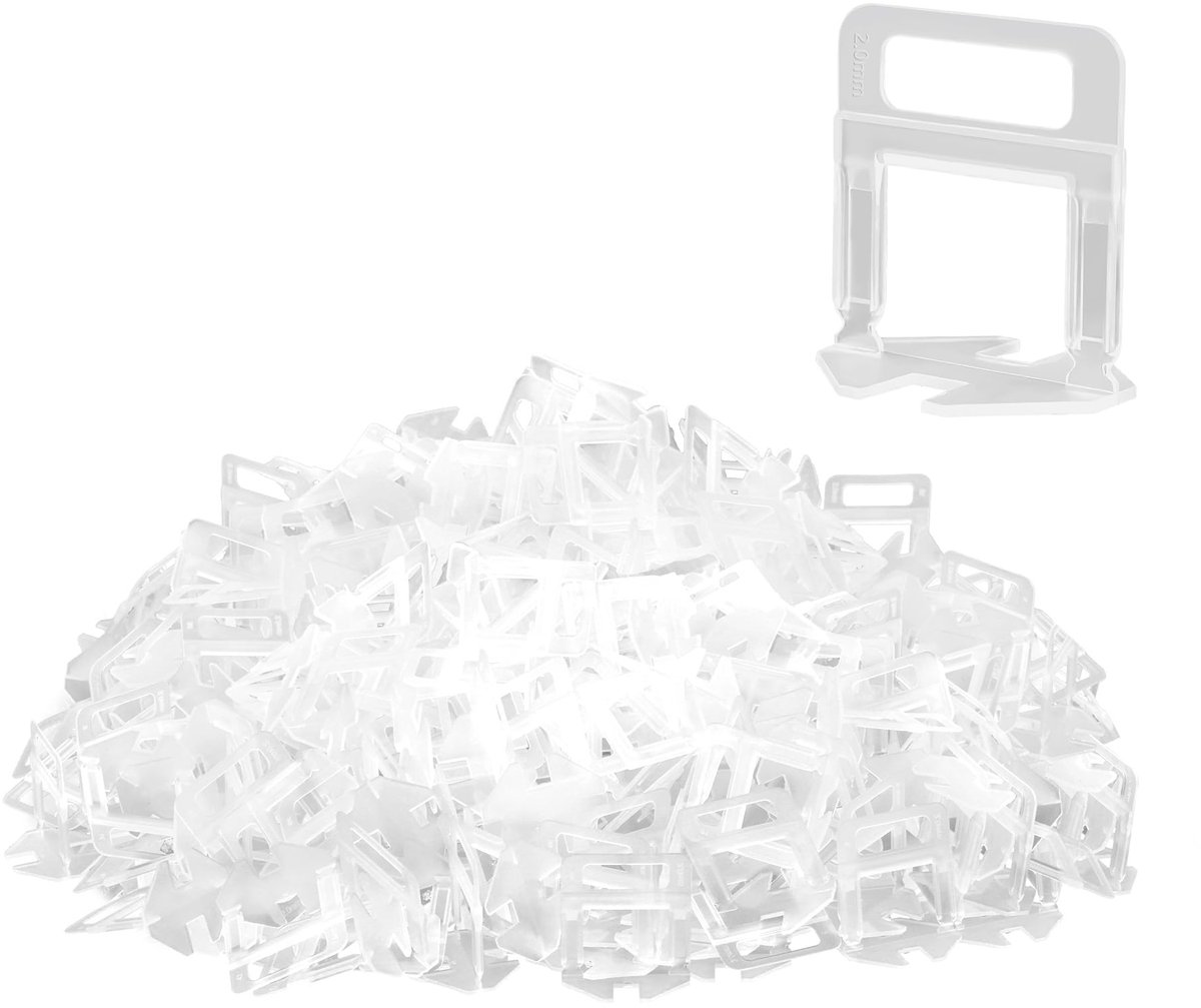 SolidKeus - Tegel Niveauer 2mm met 300 Clips voor Tegels