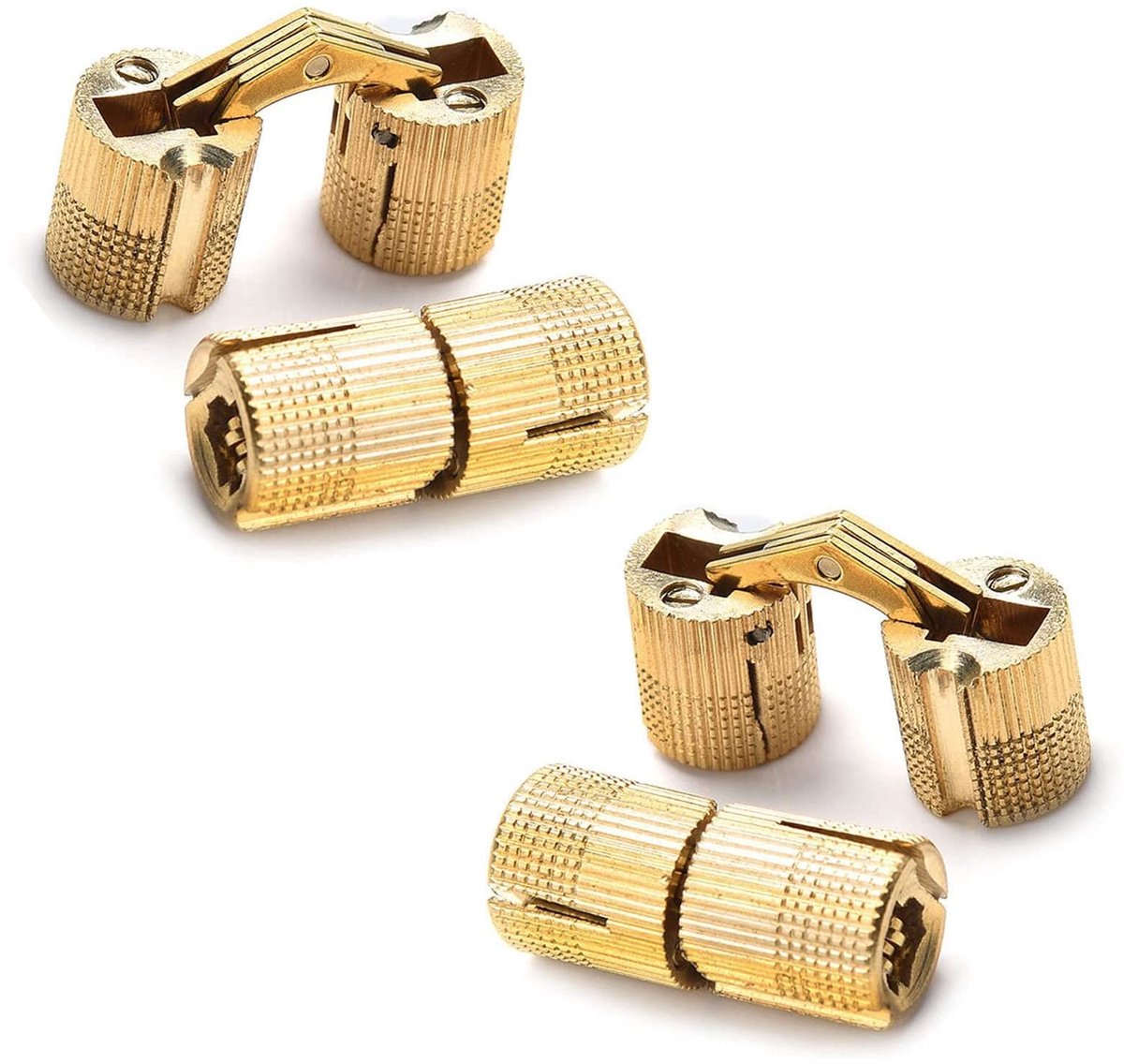 SolidKeus - Set van 4 Verborgen Scharnieren voor Handwerkprojecten