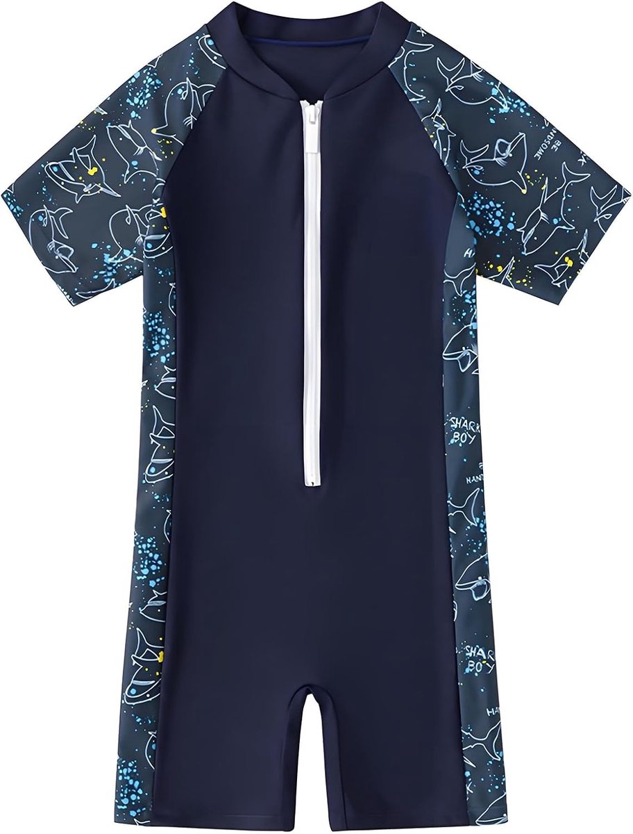 Zwemkostuum voor jongens, kinderbadpak, badkleding, UV-zwempakken voor kinderen