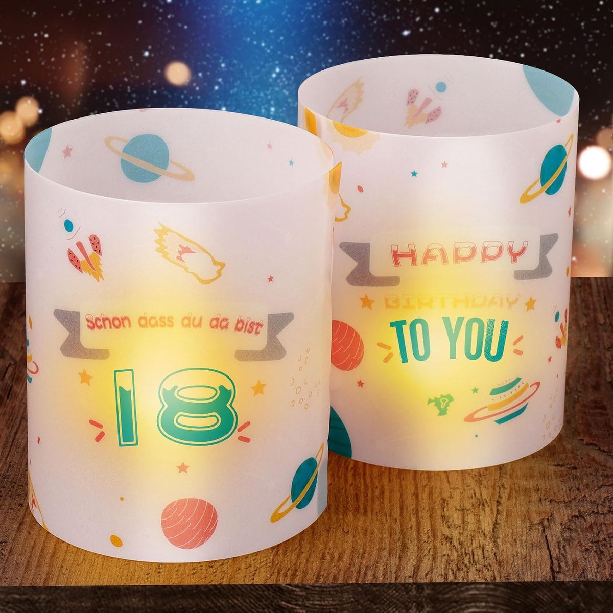 15 lantaarns tafeldecoratie 18e verjaardag Happy Birthday tafeldecoratie 18e verjaardag vrouw decoratie 18e verjaardag vrouw man (18)