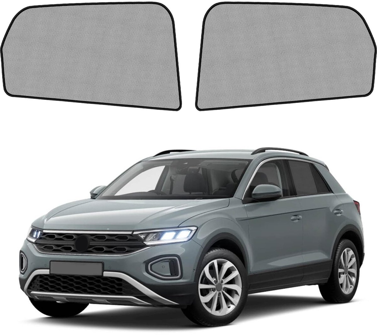 Omgoods - Magnetisch Insectenhor voor VW T-Roc (2017-2024), Set van 2