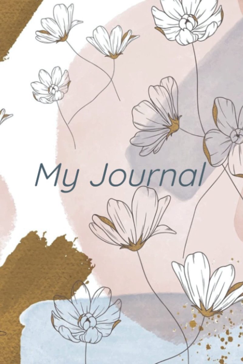 Floral Lined Journal