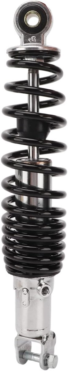 Achterschokbreker, 300 MM Motorfiets Achterschokdemper 3000LB Staallegering Waterdicht, Vervanging voor JOG 100 (BLACK)