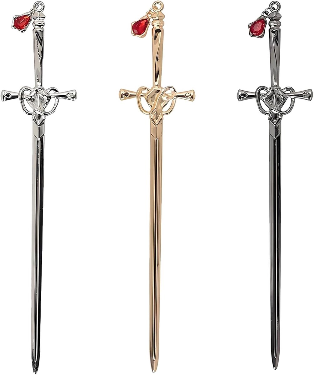 Brievenopener - Gemengde Kleuren - 20 x 4,1 cm - Metalen Briefopener met Ergonomisch Design - Voor Thuis en Kantoor