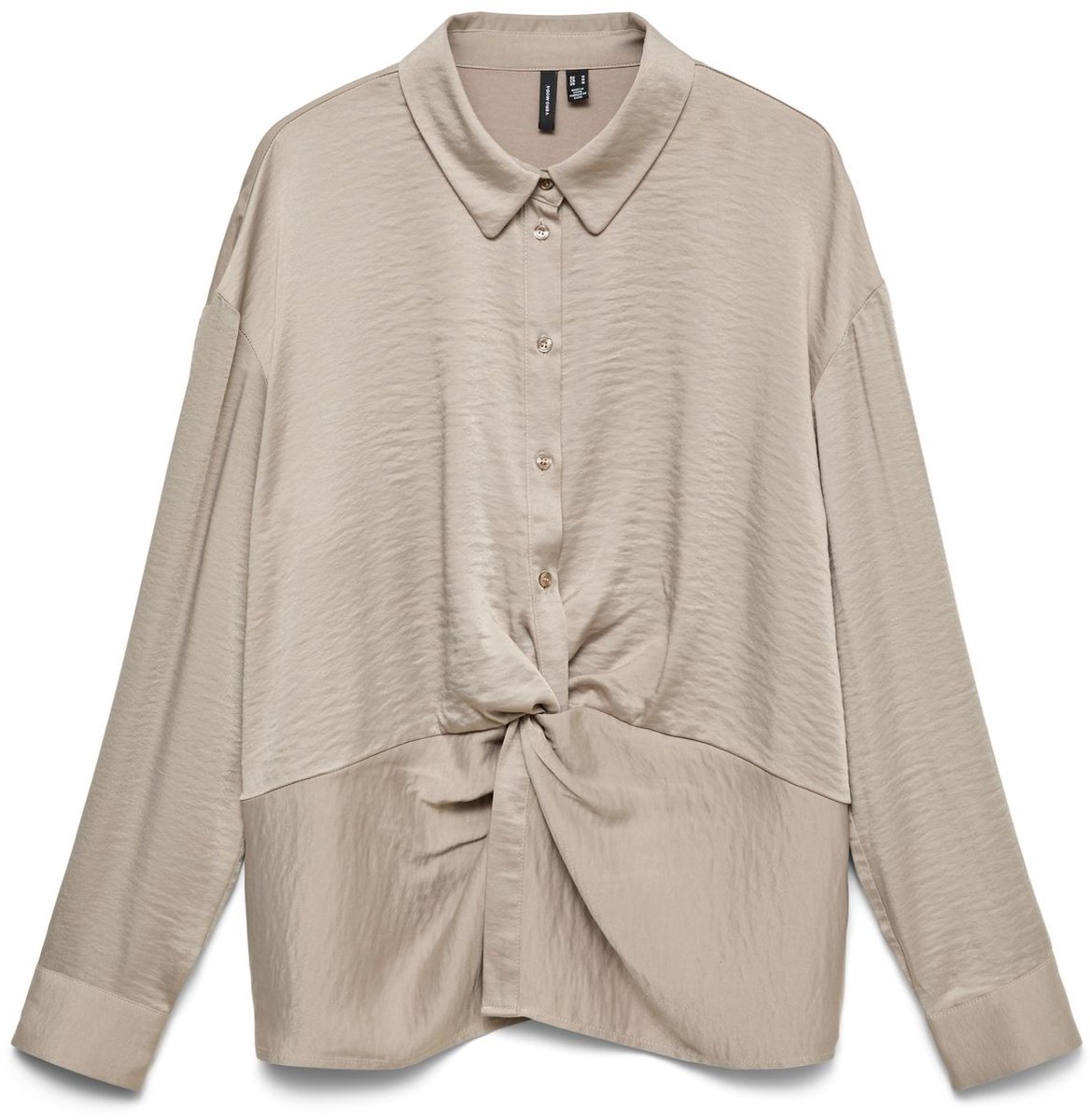 VERO MODA - VMAMAYA L/S KNOT DETAIL SHIRT WVN Dames Blouse