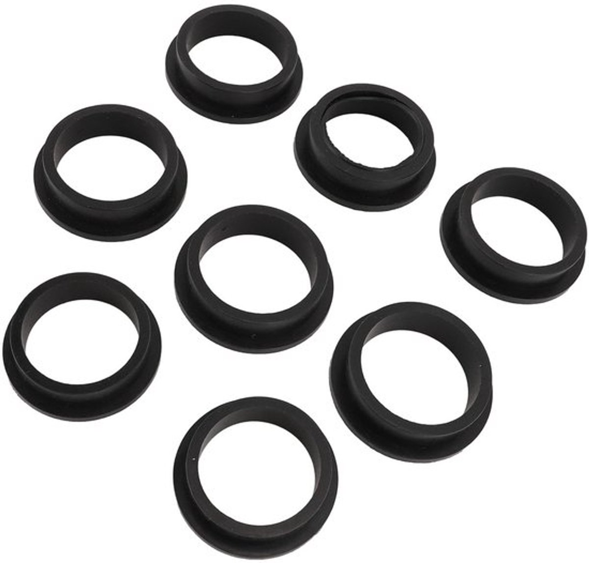 O-ring L-vorm - 8 Stuks - Afdichtingsringen - Rubber - Zwembadzandfilterpomp - Perfect Compatibel - Afdichtingsring