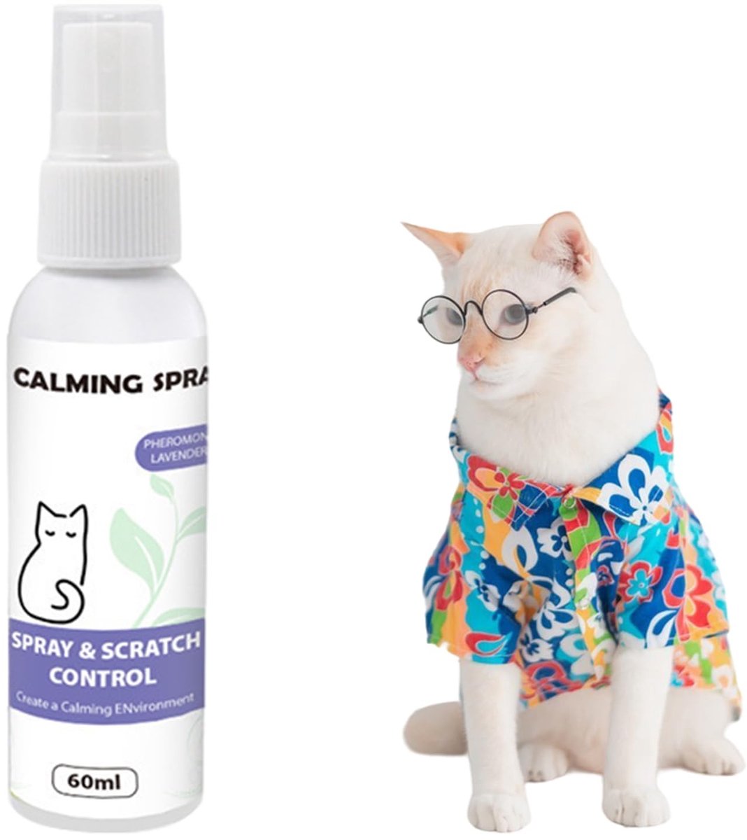 SolidKeus - Kalmerende Spray voor Katten 60 ml
