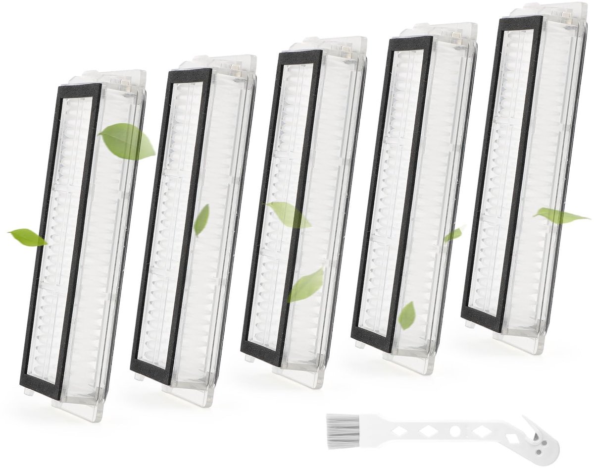 SolidKeus - 5 Stuks HEPA-filters voor Dreame L20 Ultra Stofzuiger