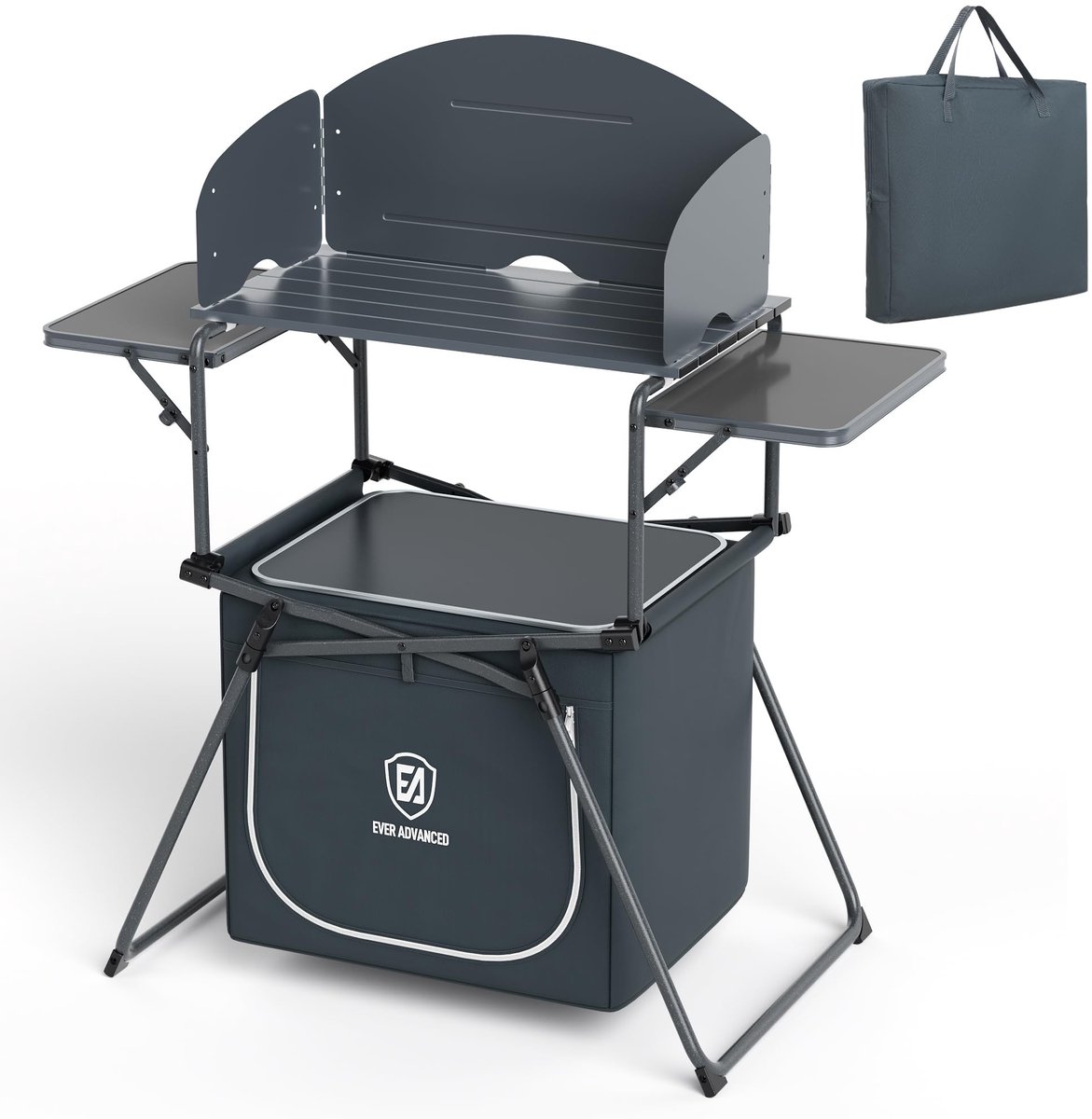 SolidKeus - Opvouwbare Campingkeuken met Opbergruimte