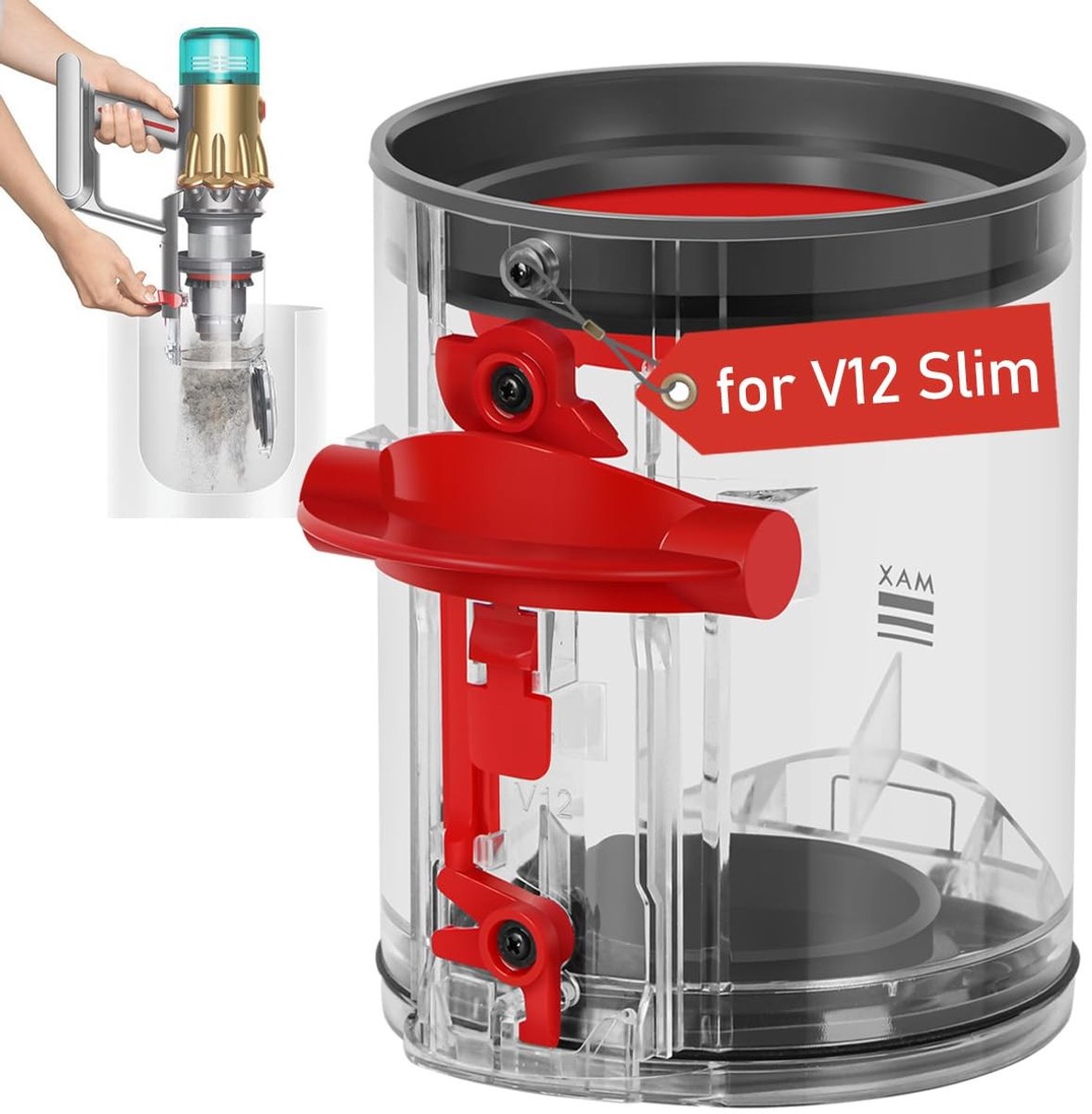 SolidKeus - Vervangcontainer voor Stofzuiger Accessoires