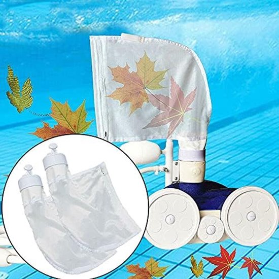 2 stuks Nylon Mesh Pool Cleaner multifunctionele tas vervanging voor Polaris 280, 480 Pool Cleaner multifunctionele accessoires met ritssluiting — afbeelding 4