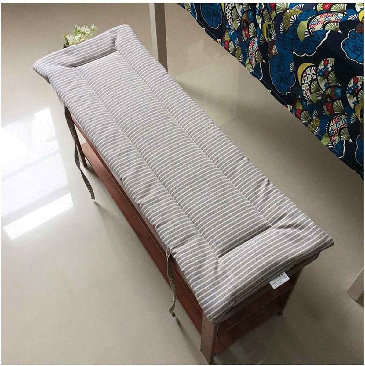 Wangk Outdoor Indoor Lange Bank Kussen Kussen Pad Venster Zitkussens Tuin Pallet Kussens Patio Meubelkussens, Wasbaar 2cm Dik-